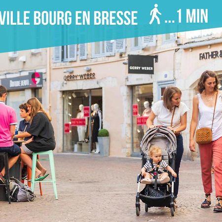 L'Escale - Topdestination-Bourg - Centre Ville - Classe 3 Etoiles 外观 照片